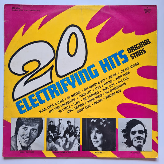Various – 20 Electrifying Hits - 1970 - Vinyl Record LP - Sound Hound Records