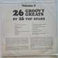 Various – 26 Groovy Greats By 26 Top Stars Volume 2 - 1966 - Vinyl Record LP - Sound Hound Records