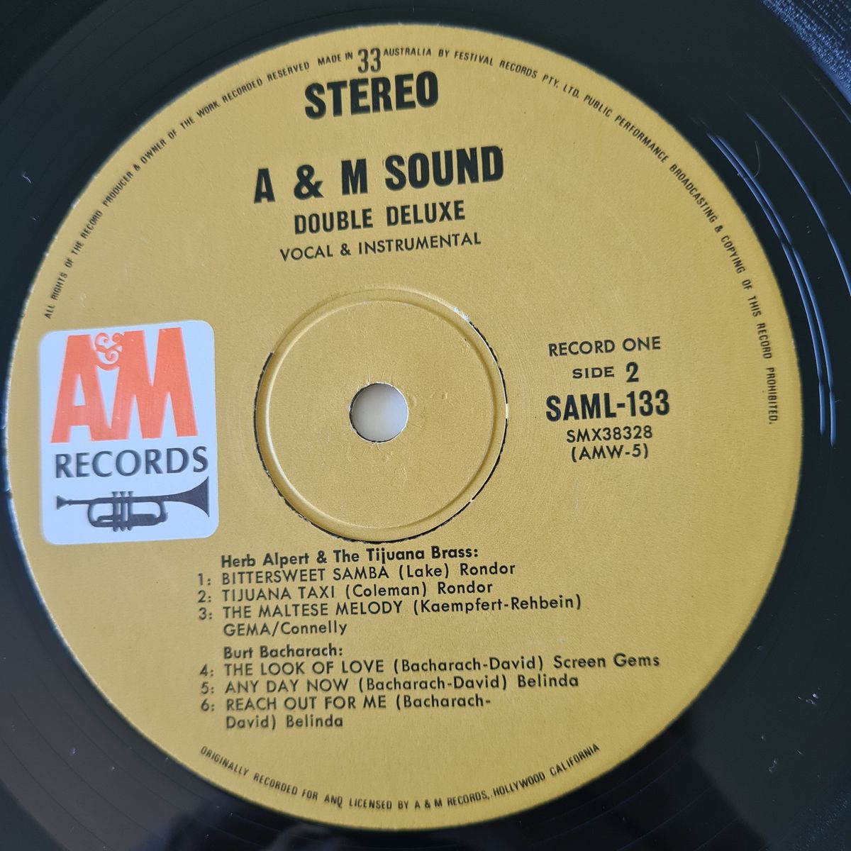 Various – A&M Sound Double Deluxe - 1970 (Australian Pressing) - Vinyl Record 2LP