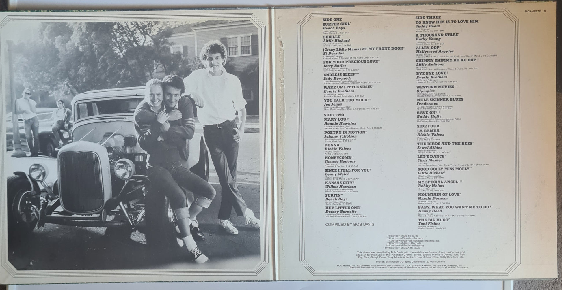 Various – American Graffiti Vol. III - 1976 (2LP Japenese Gatefold Pressing) Vinyl Record - Sound Hound Records