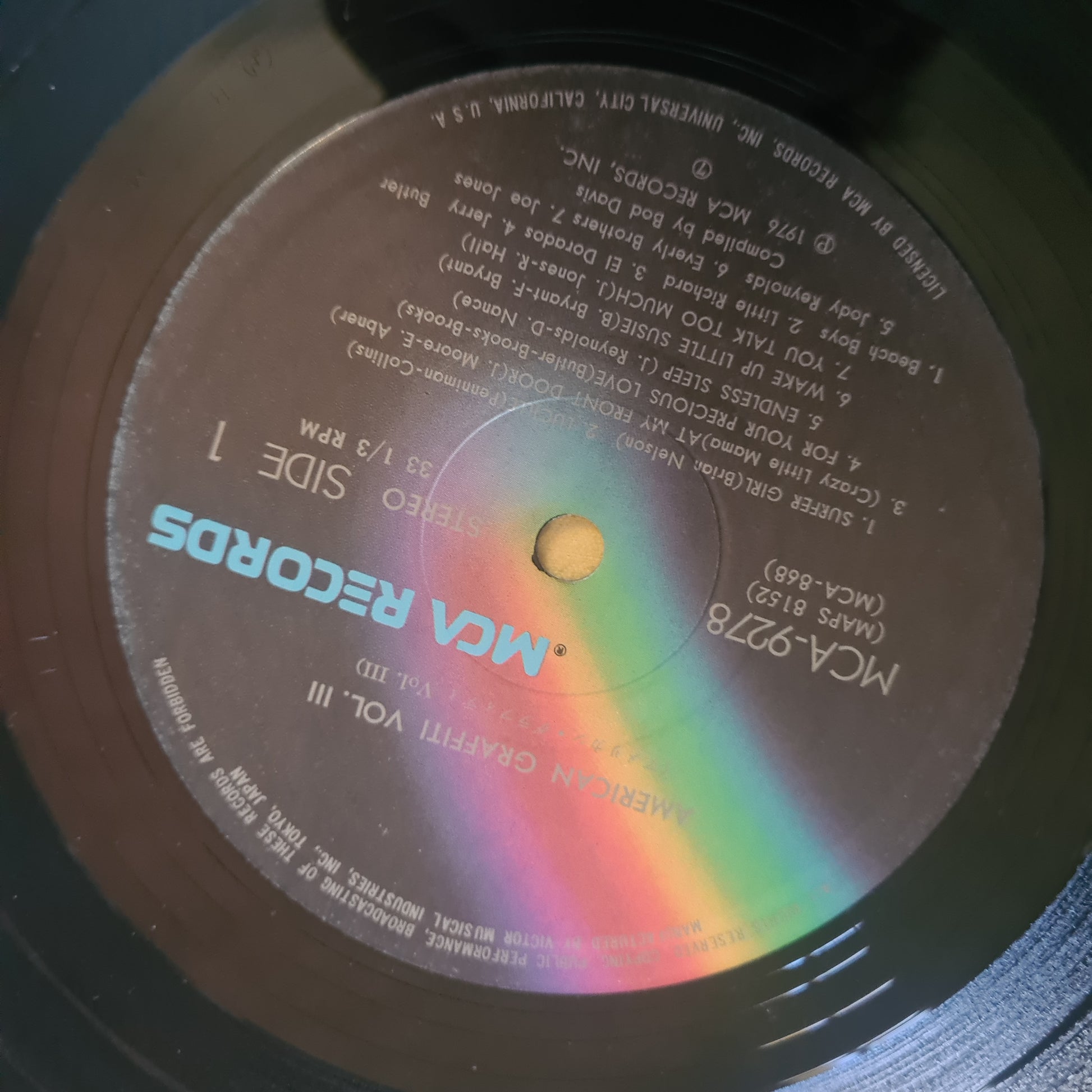 Various – American Graffiti Vol. III - 1976 (2LP Japenese Gatefold Pressing) Vinyl Record - Sound Hound Records