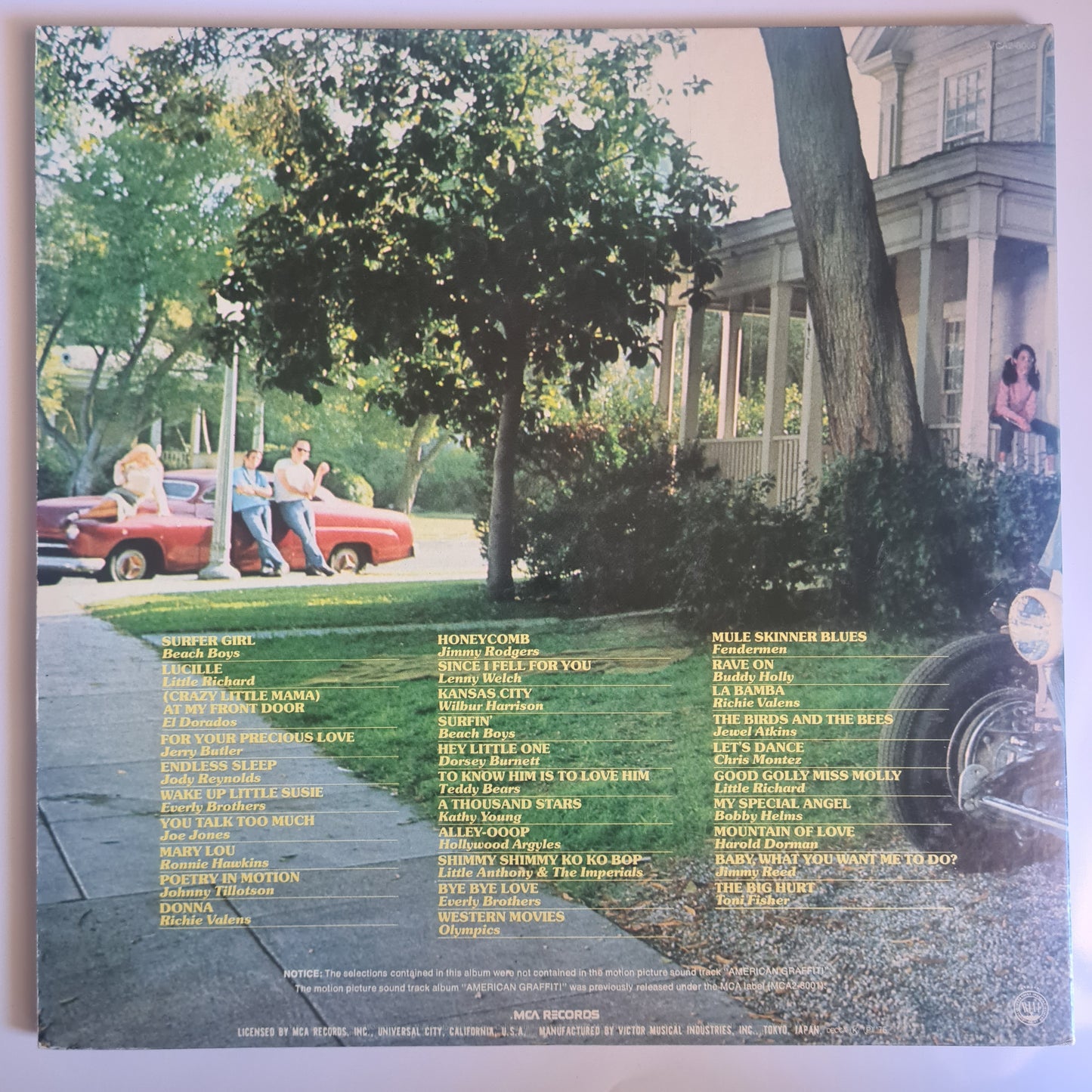 Various – American Graffiti Vol. III - 1976 (2LP Japenese Gatefold Pressing) Vinyl Record - Sound Hound Records