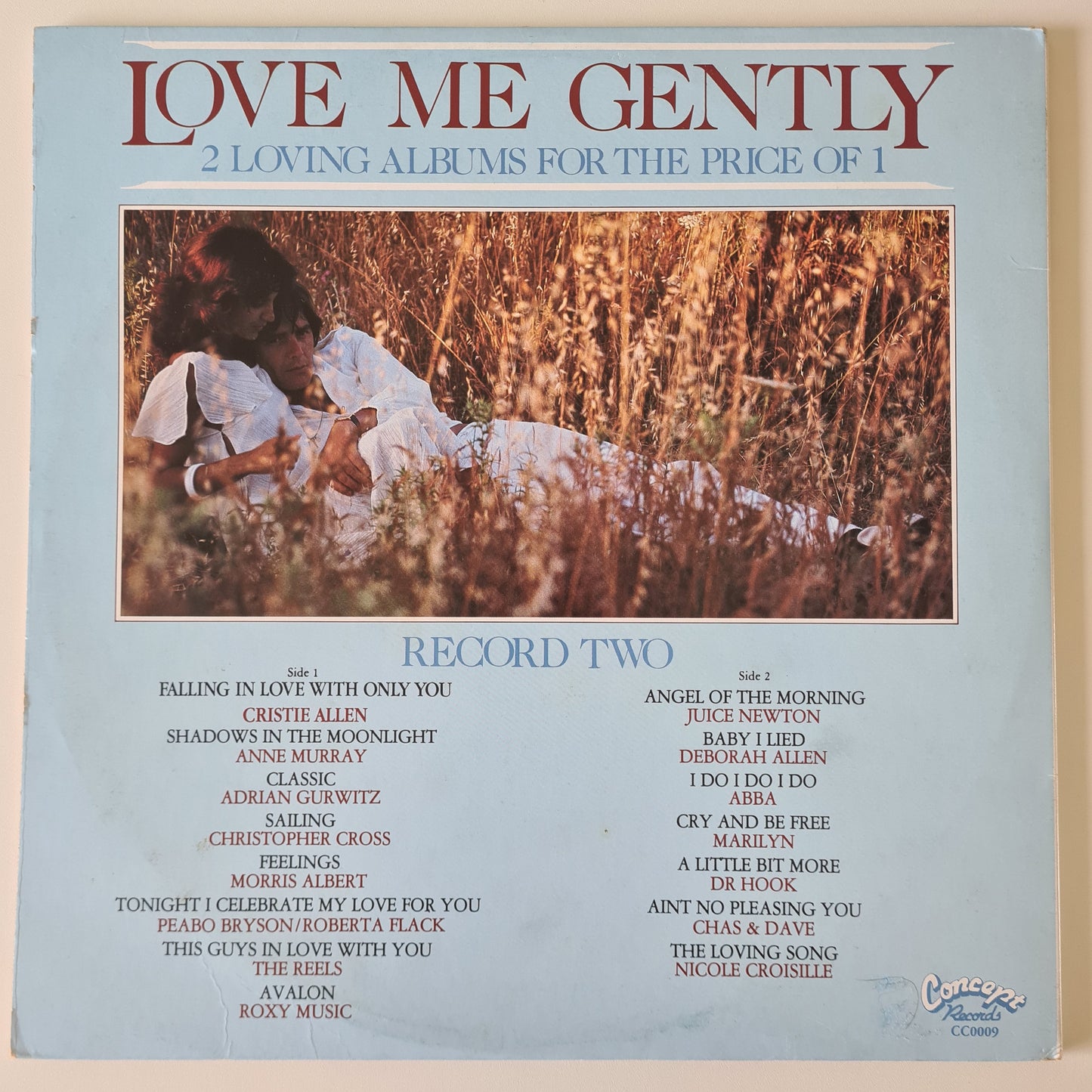 Various Artists - Love Me Gently (2 Loving Albums For The Price Of 1) - 1980's Australian Only Pressing - Vinyl Record 2LP - Sound Hound Records