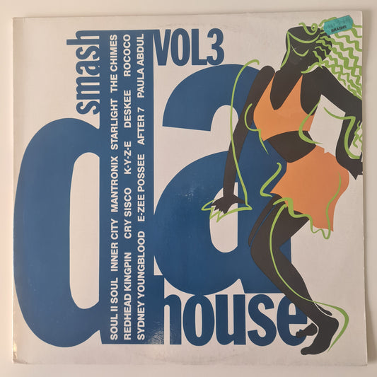 Various Artists - Smash Da House Vol 3 - 1990 - Vinyl Record 2LP (RARE Australian Only Release) (near mint) - Sound Hound Records