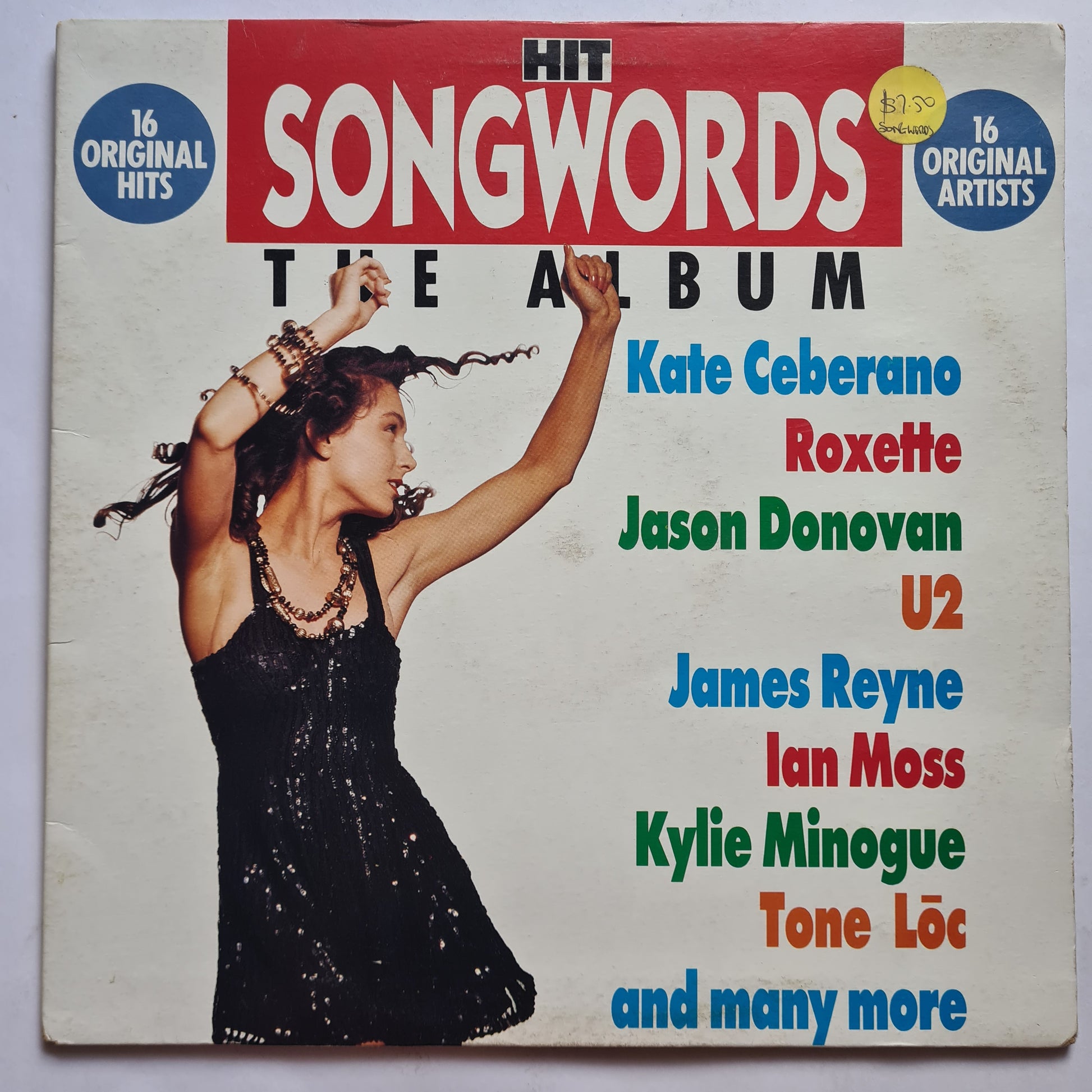 Various Artists – Hit Songwords The Album - 1989 - Vinyl Record LP (Gatefold) - Sound Hound Records