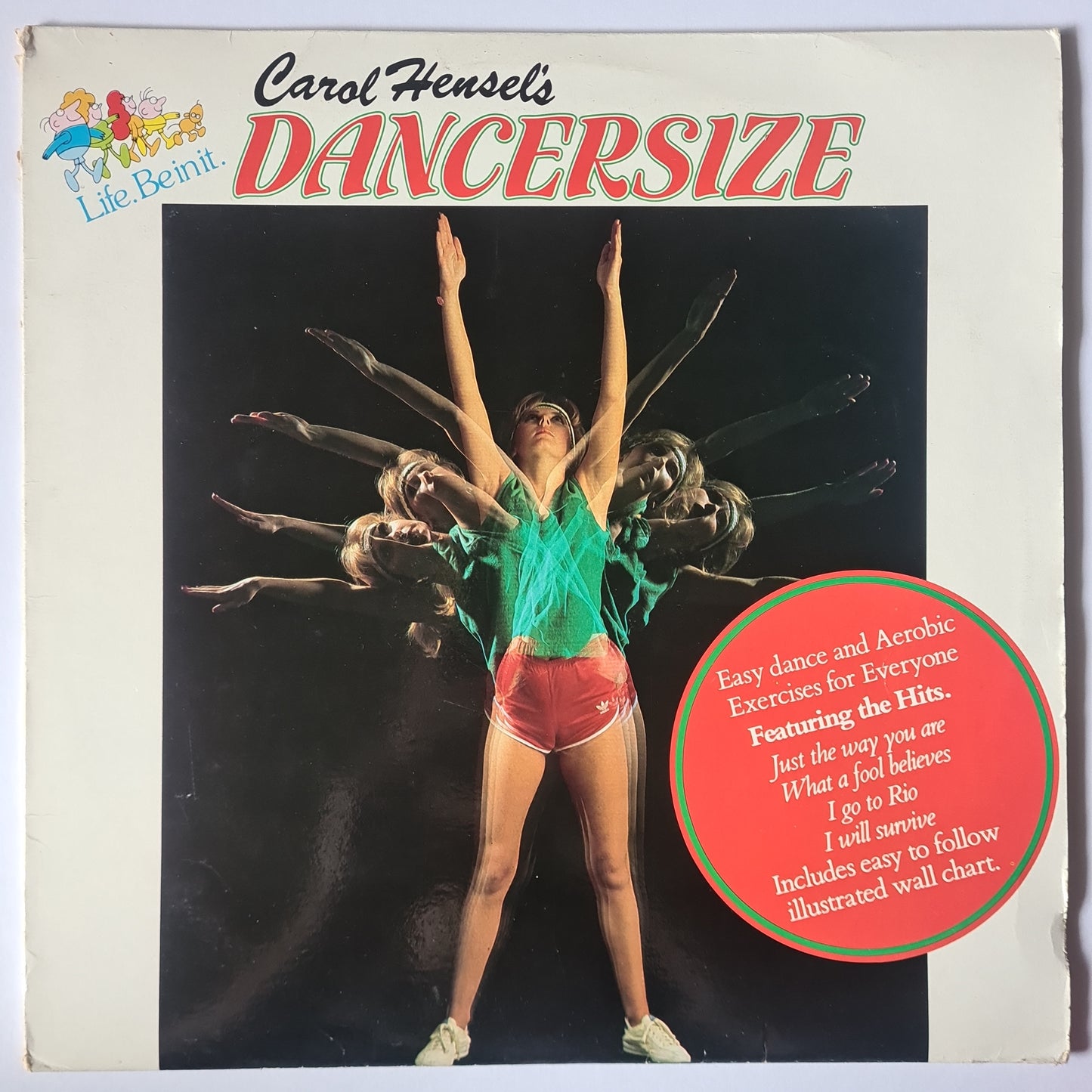 Various Artists/Hits album - Carol Hensel's Dancersize- 1981 - Vinyl Record LP - Sound Hound Records