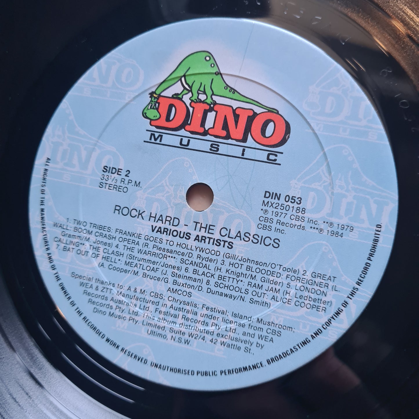 Various Artists – Rock Hard - The Classics- 1988 - Vinyl Record LP (near mint) - Sound Hound Records