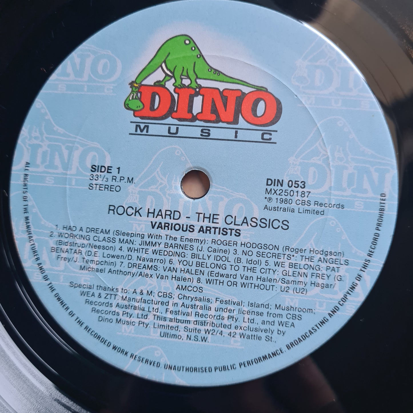 Various Artists – Rock Hard - The Classics- 1988 - Vinyl Record LP (near mint) - Sound Hound Records