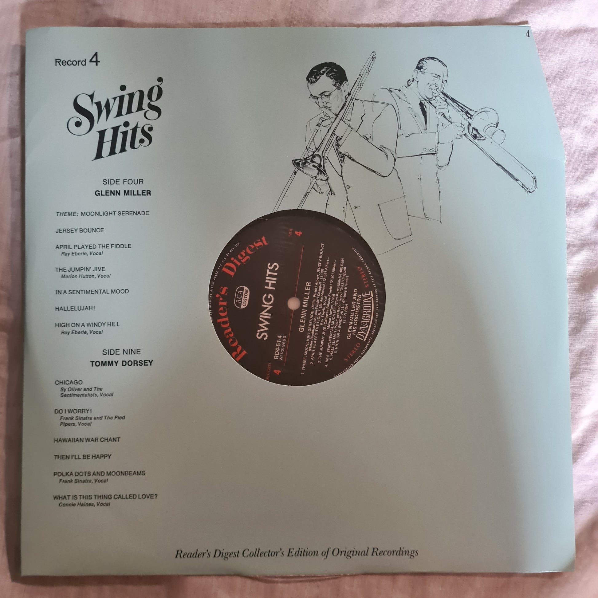 Various Artists: – Swing Hits (Tommy Dorsey, Benny Goodman, Glenn Miller, Artie Shaw) - 6 LP Vinyl Record BOX SET - Sound Hound Records