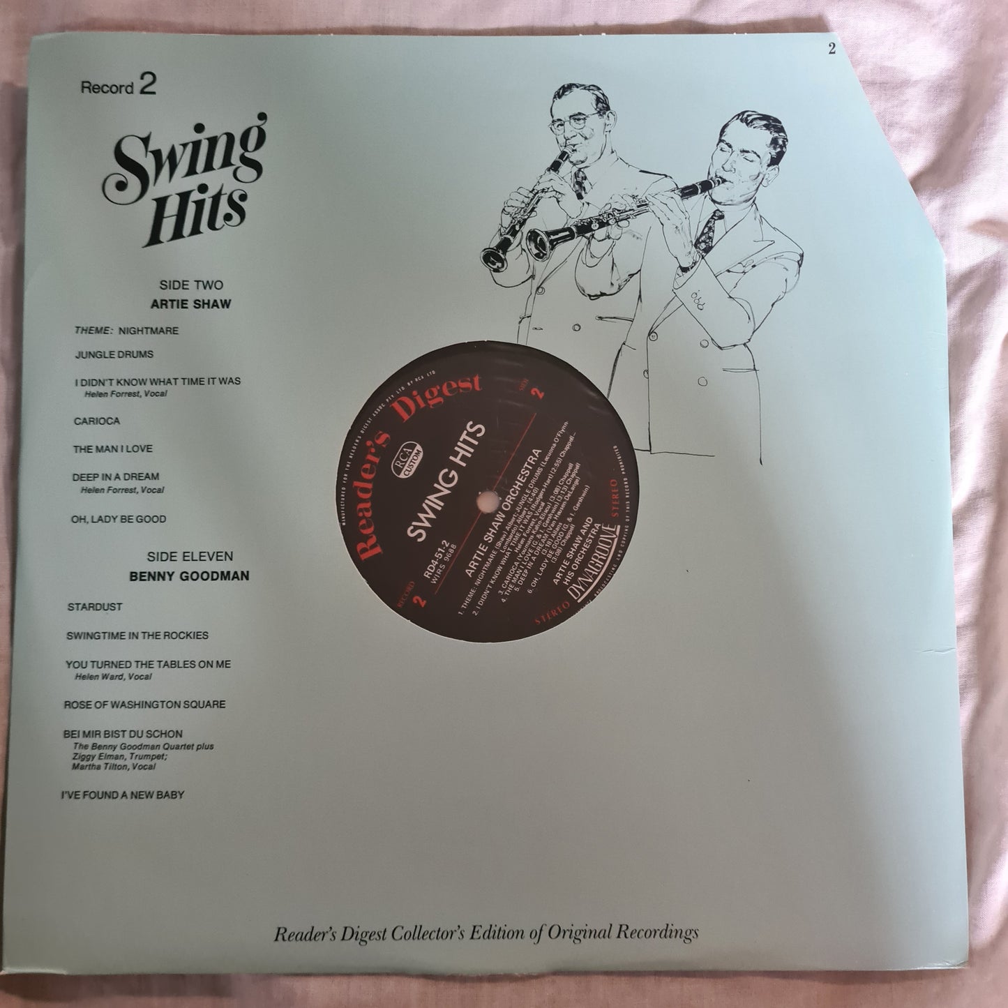 Various Artists: – Swing Hits (Tommy Dorsey, Benny Goodman, Glenn Miller, Artie Shaw) - 6 LP Vinyl Record BOX SET - Sound Hound Records