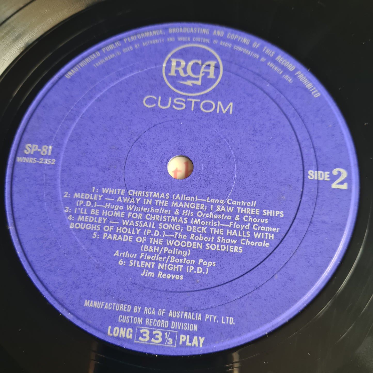 Various – Christmas Day With Colonel Sanders - 1968 (Australian Pressing) - Vinyl Record LP - Sound Hound Records
