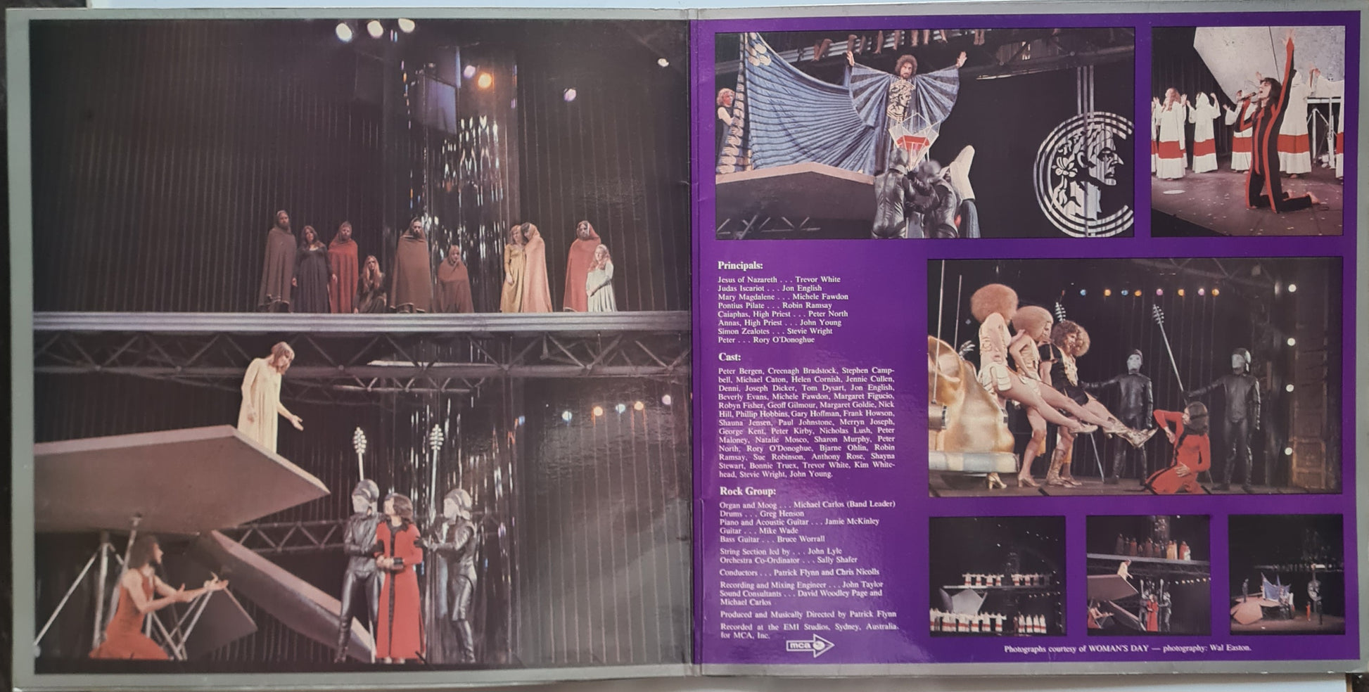 Various – Jesus Christ Superstar (Original Australian Cast Recording) - 1972 (1973 repress) - Vinyl Record LP - Sound Hound Records
