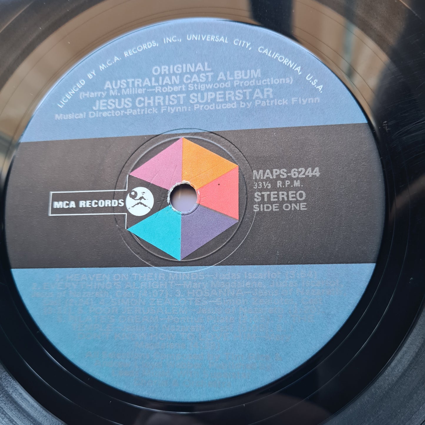 Various – Jesus Christ Superstar (Original Australian Cast Recording) - 1972 (1st Pressing) - Vinyl Record LP - Sound Hound Records