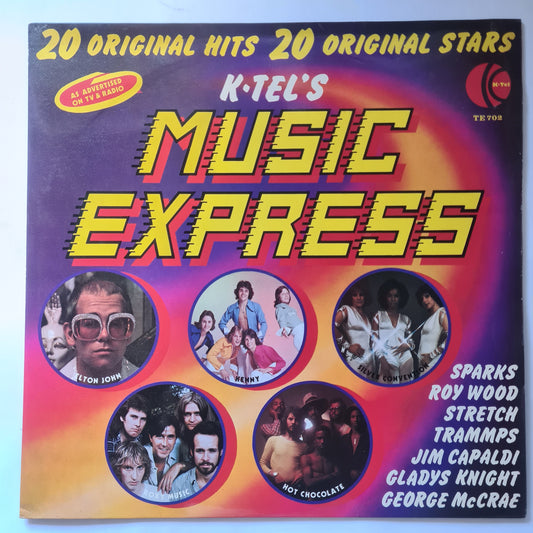 Various – K Tel's Music Express - 1975 - Vinyl Record LP (near mint) - Sound Hound Records