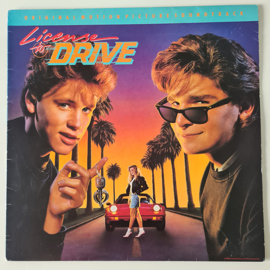 Various – License To Drive: Original Motion Picture Soundtrack - 1988 - Vinyl Record LP - Sound Hound Records