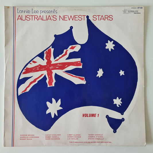 Various – Lonnie Lee Presents Australia’s Newest Stars Volume 3 - 1986 - Vinyl Record LP - Sound Hound Records