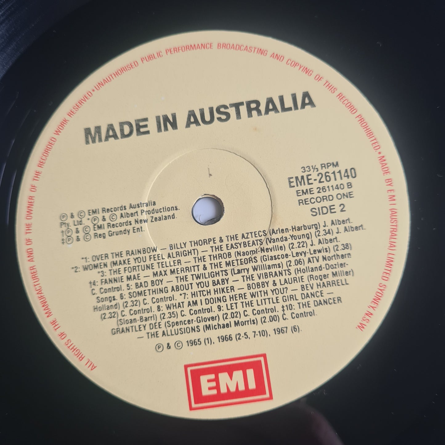 Various – Made In Australia - 1987 - Vinyl Record 2LP - Sound Hound Records