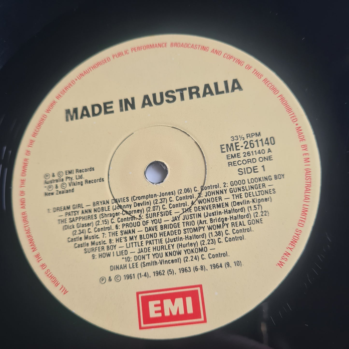 Various – Made In Australia - 1987 - Vinyl Record 2LP - Sound Hound Records