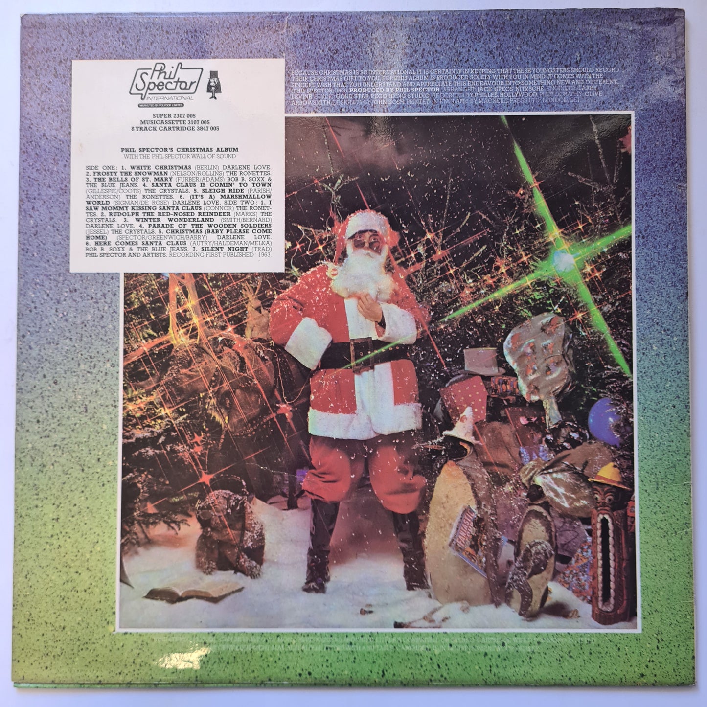 Various – Phil Spector's Christmas Album - 1975 - Vinyl Record LP - Sound Hound Records