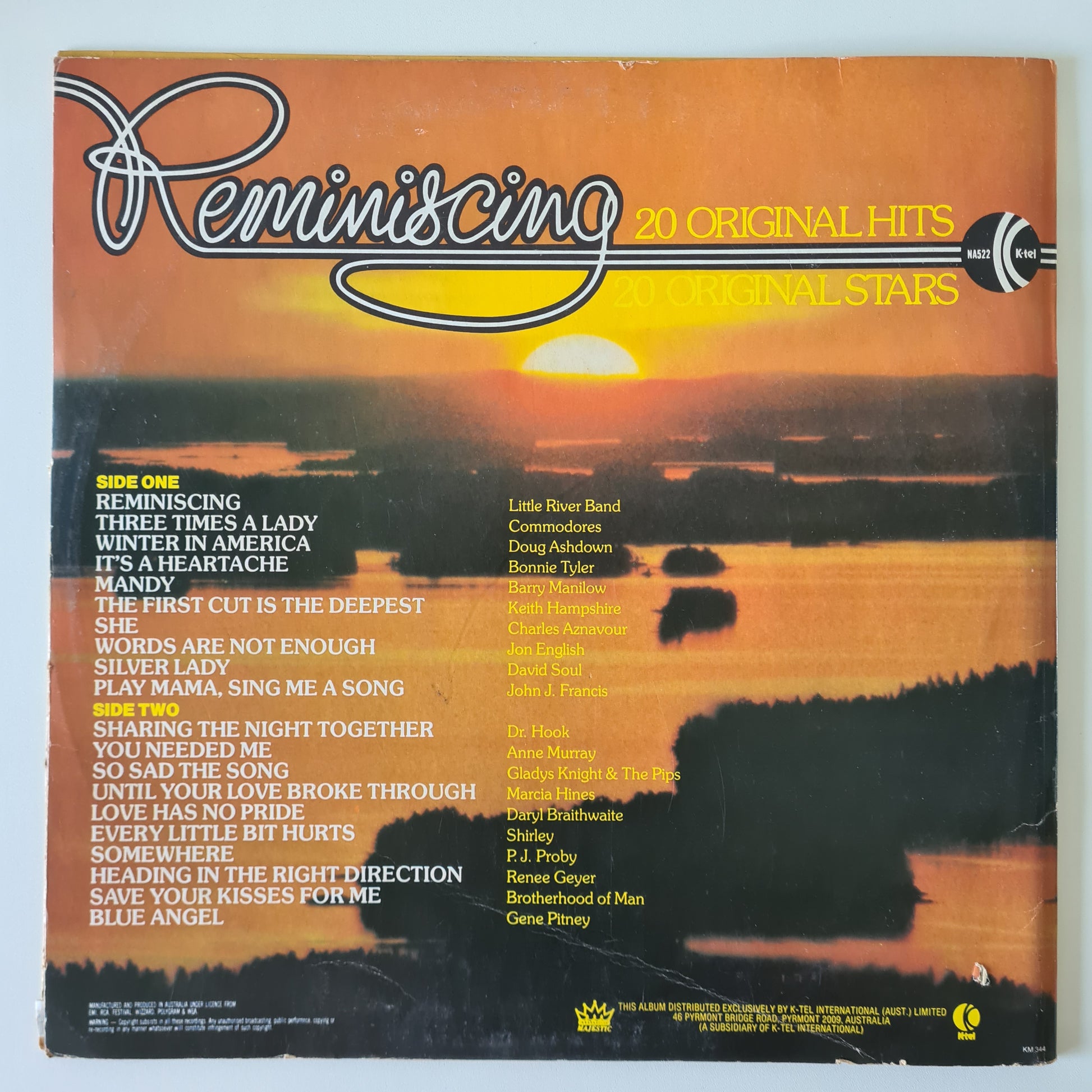 Various – Reminiscing - 1978 - Vinyl Record LP - Sound Hound Records