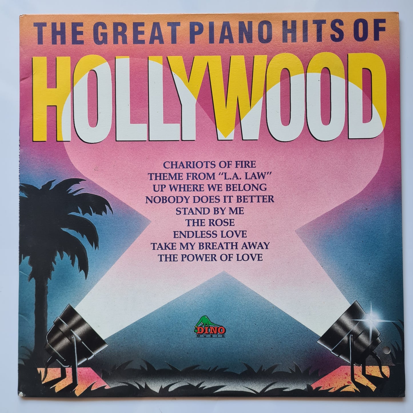 Various – The Great Piano Hits Of Hollywood - Vinyl Record LP (Near Mint) - Sound Hound Records