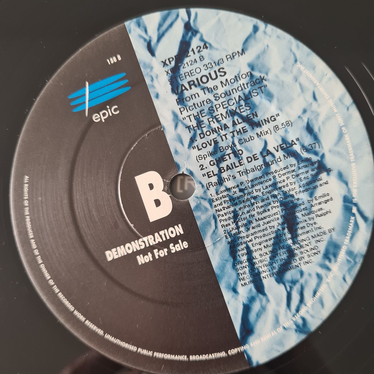 Various – The Specialist: The Remixes - 1994 - Vinyl Record LP