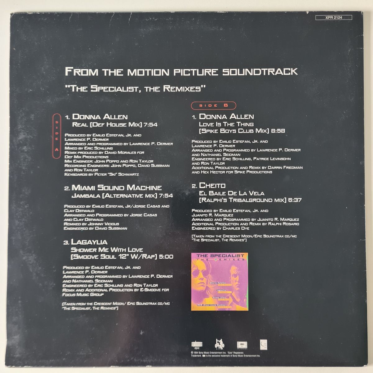 Various – The Specialist: The Remixes - 1994 - Vinyl Record LP