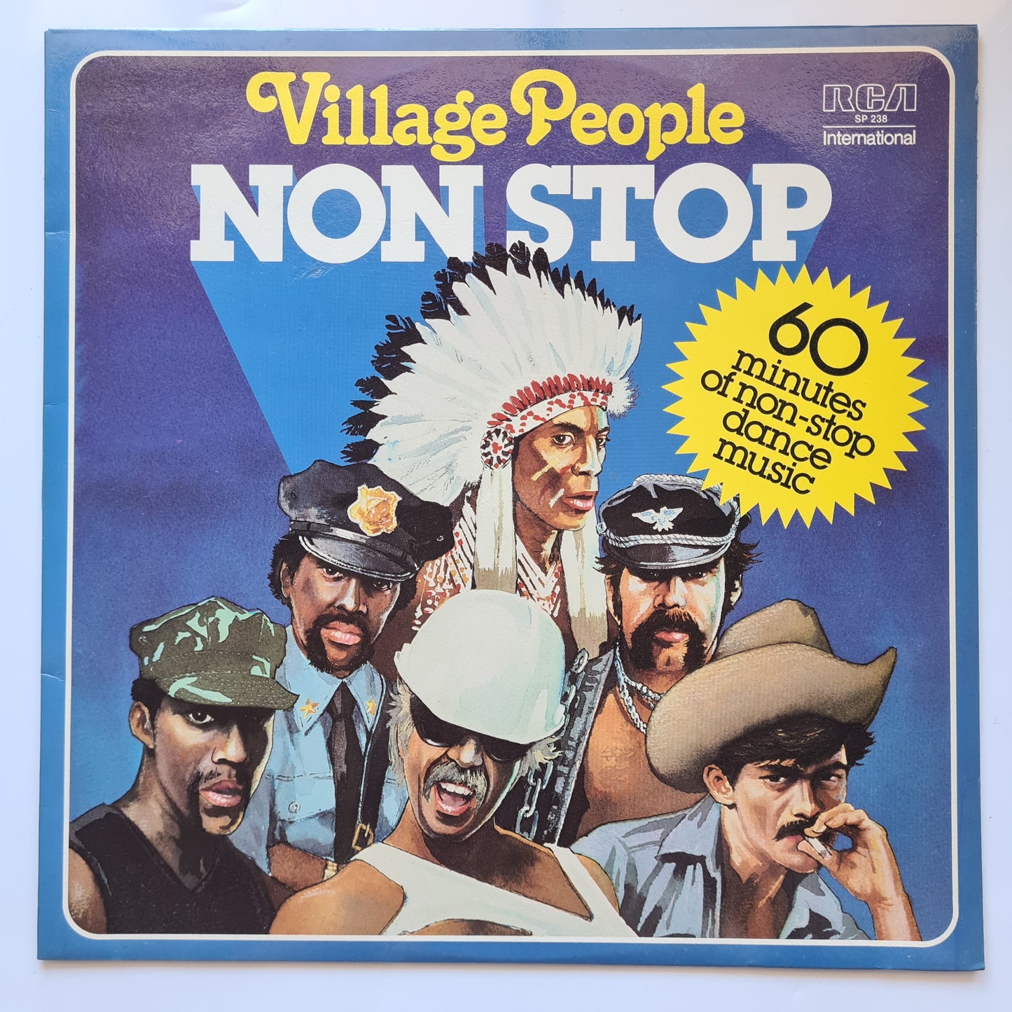 Village People – Non Stop - 1981 - Vinyl Record LP (near mint) - Sound Hound Records