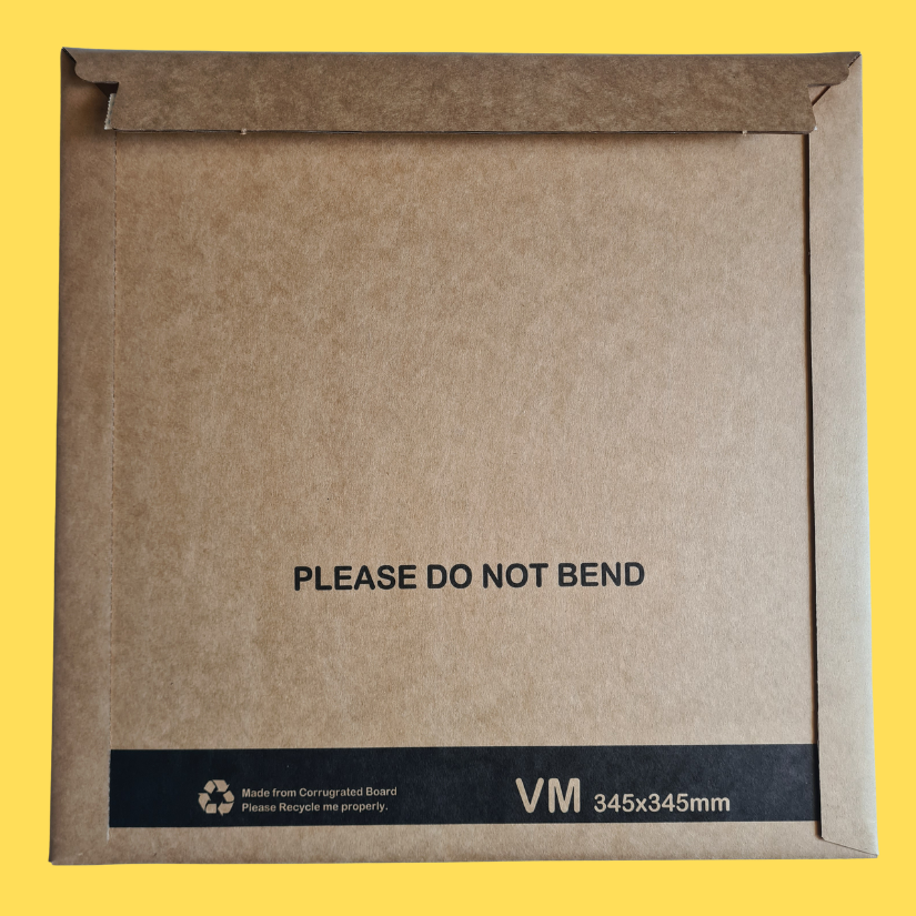 VinylGuard: Deluxe Vinyl Record High Protection Rigid Mailer 345mm x 345mm