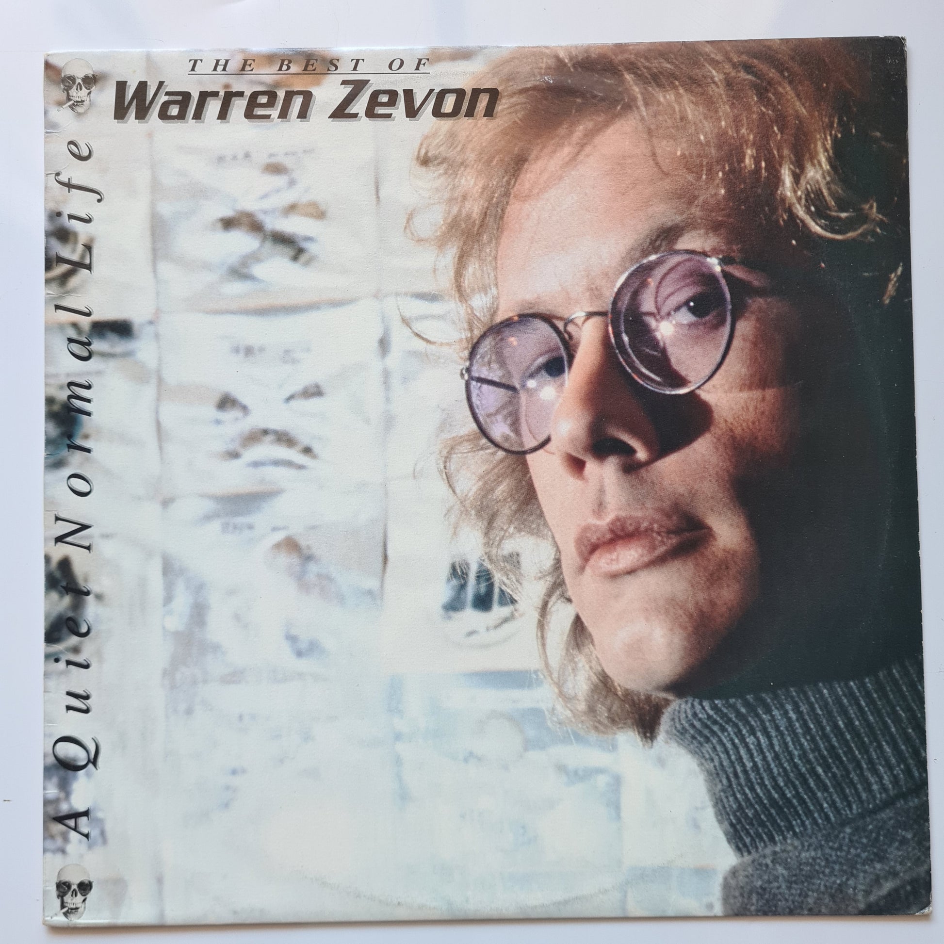 Warren Zevon – A Quiet Normal Life: The Best Of Warren Zevon - 1986 - Vinyl Record LP - Sound Hound Records