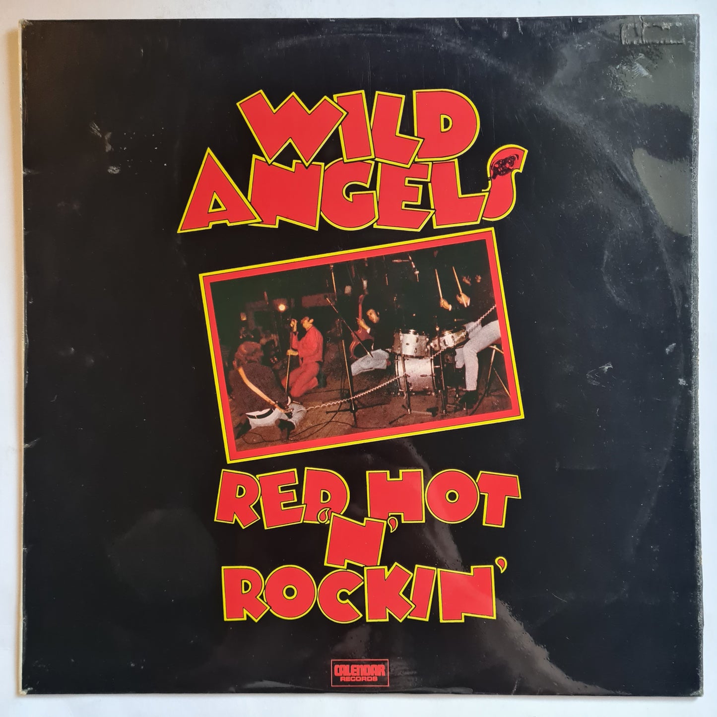 Wild Angels – Red Hot 'N' Rockin' - 1970 - Vinyl Record LP - Sound Hound Records