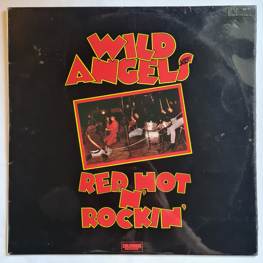 Wild Angels – Red Hot 'N' Rockin' - 1970 - Vinyl Record LP - Sound Hound Records