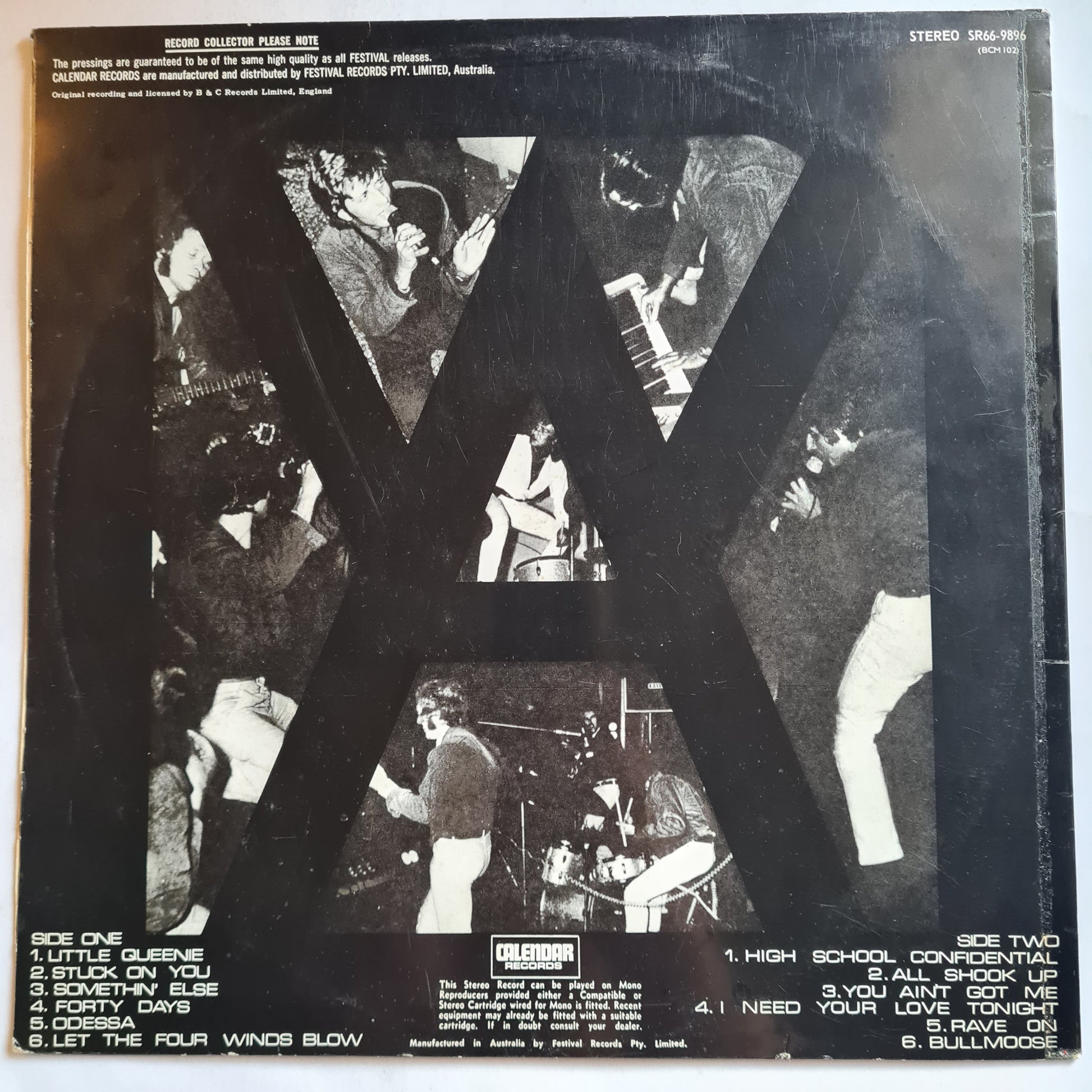 Wild Angels – Red Hot 'N' Rockin' - 1970 - Vinyl Record LP - Sound Hound Records