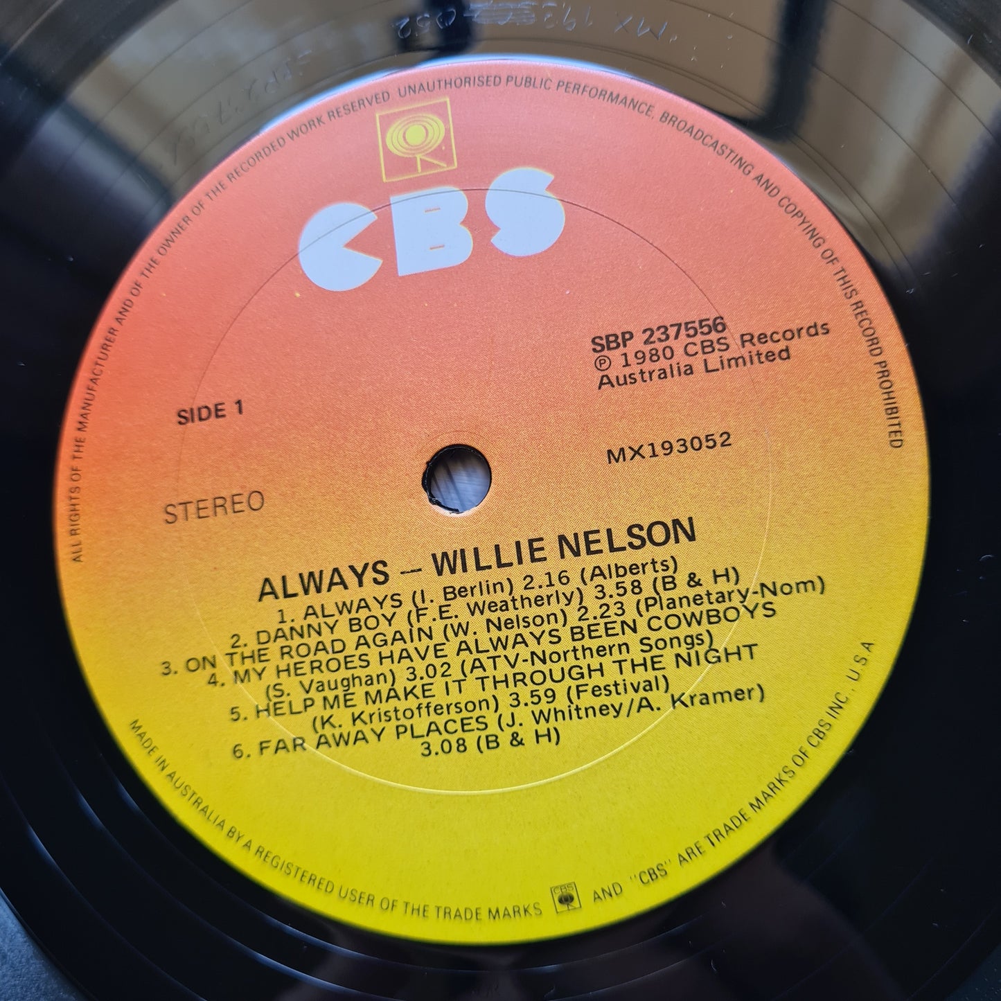 Willie Nelson – Always - 1980 (Gatefold)  - Vinyl Record LP - Sound Hound Records