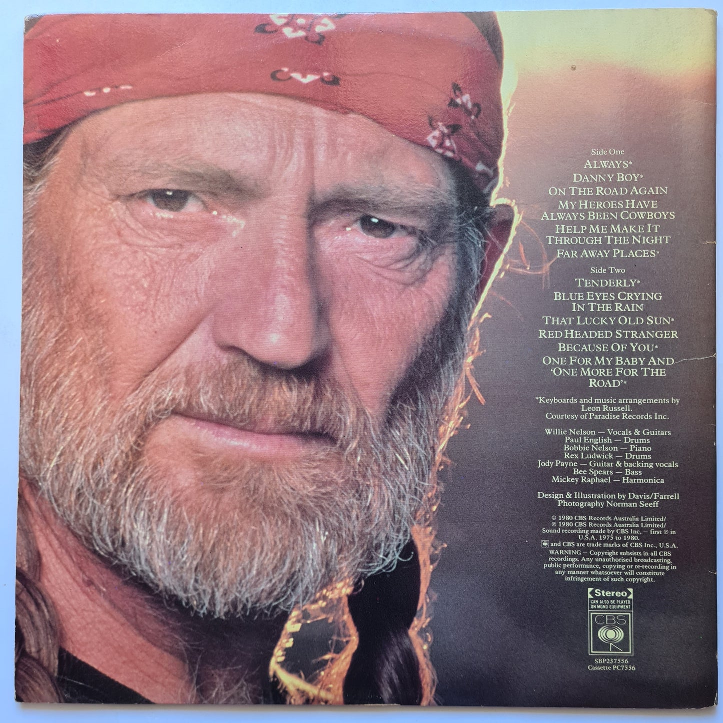 Willie Nelson – Always - 1980 (Gatefold)  - Vinyl Record LP - Sound Hound Records