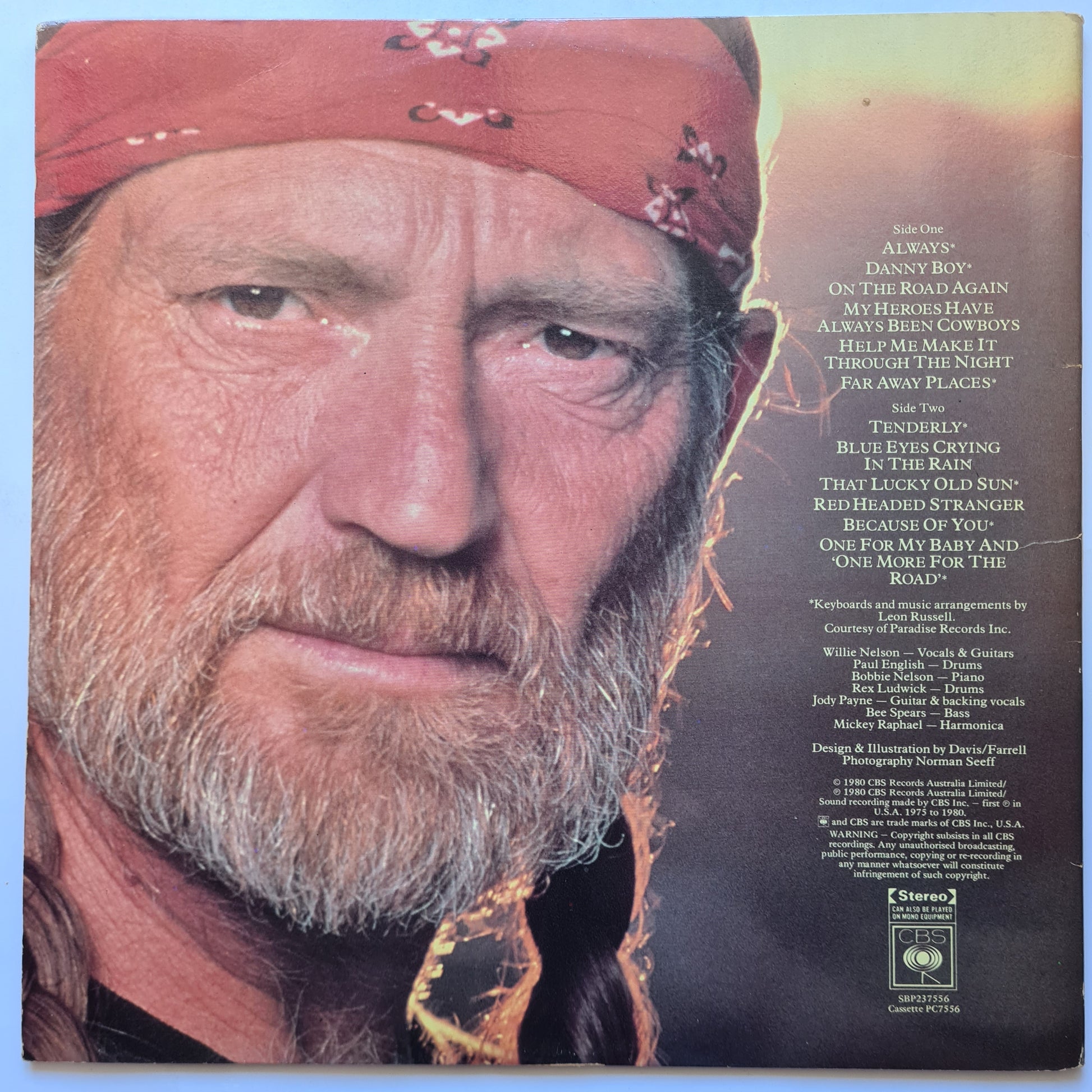 Willie Nelson – Always - 1980 (Gatefold)  - Vinyl Record LP - Sound Hound Records