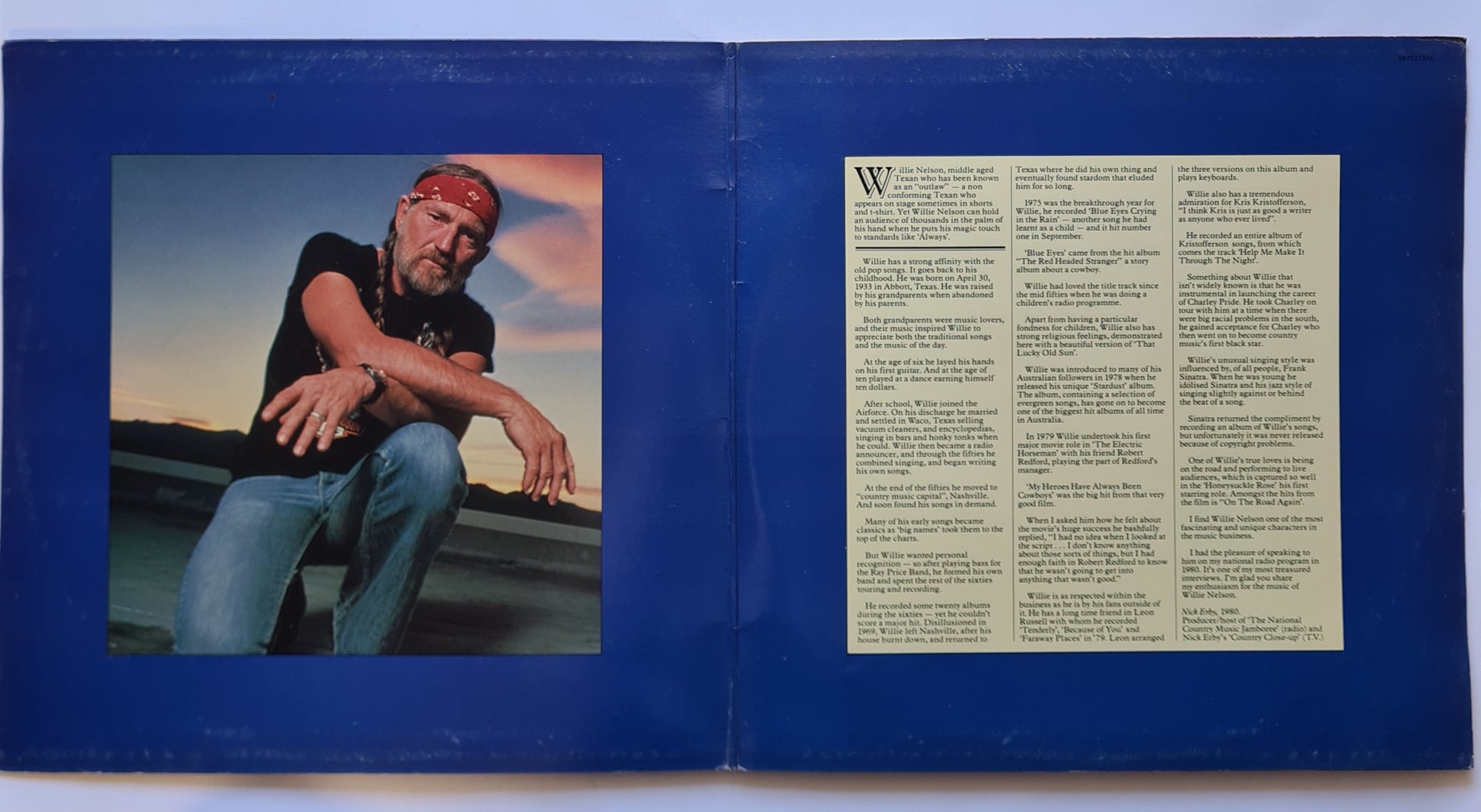 Willie Nelson – Always - 1980 (Gatefold)  - Vinyl Record LP - Sound Hound Records