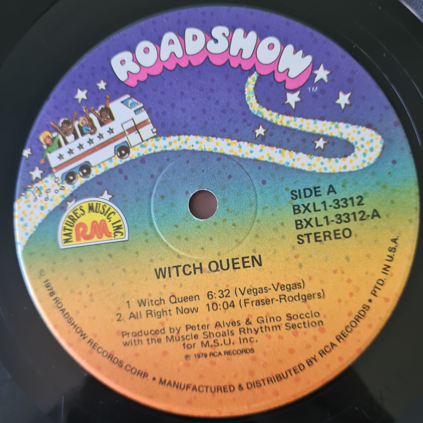 Witch Queen – Witch Queen - 1979 - Vinyl Record LP - Sound Hound Records