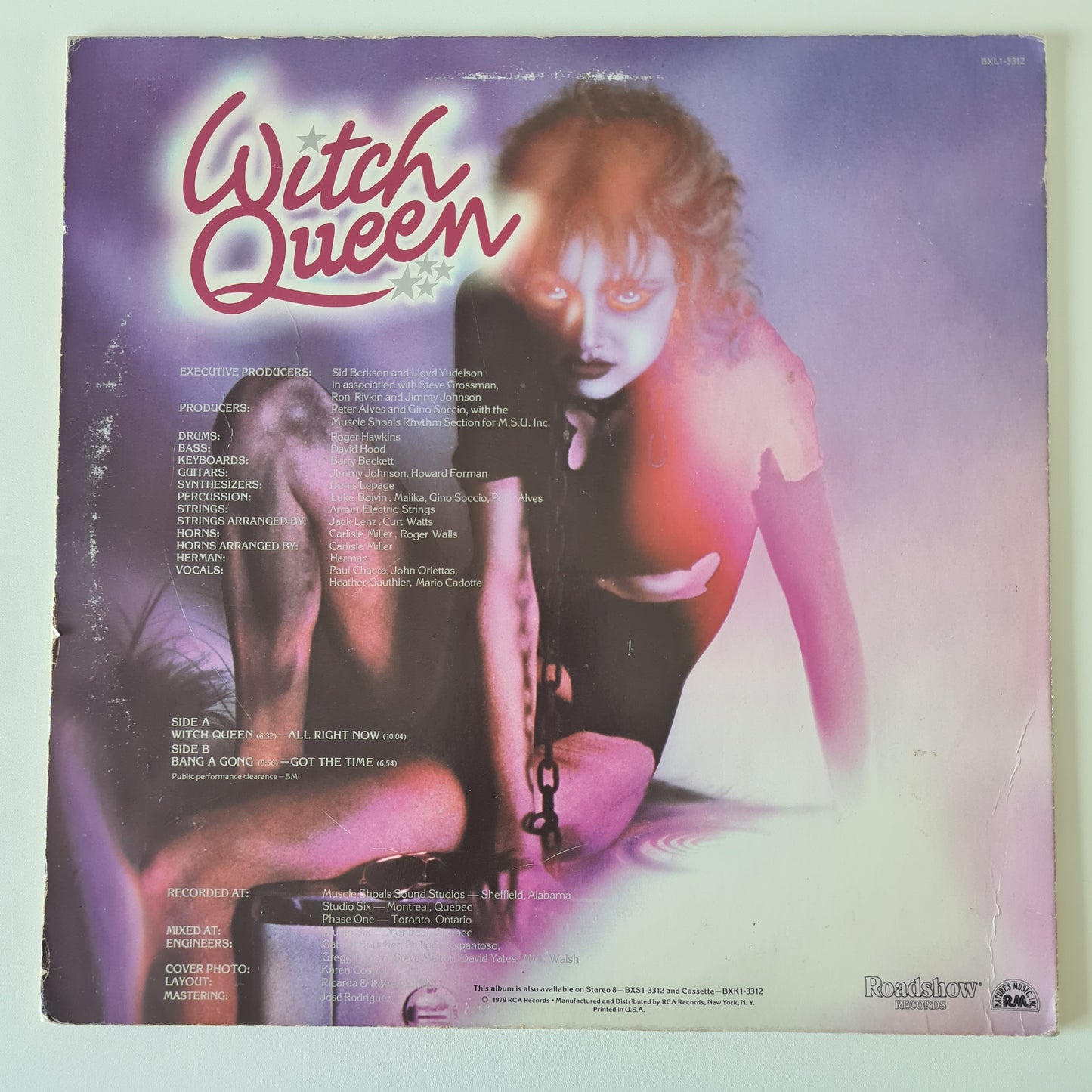 Witch Queen – Witch Queen - 1979 - Vinyl Record LP - Sound Hound Records