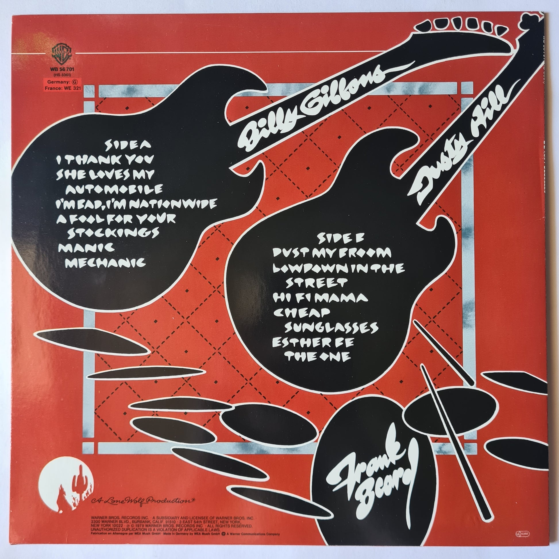 ZZ Top – Degüello - 1979 (1981 German Pressing) - Vinyl Record LP (near mint) - Sound Hound Records