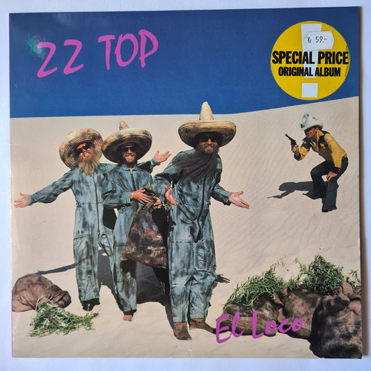 ZZ Top – El Loco - 1981 (European Pressing) - Vinyl Record LP (near mint) - Sound Hound Records