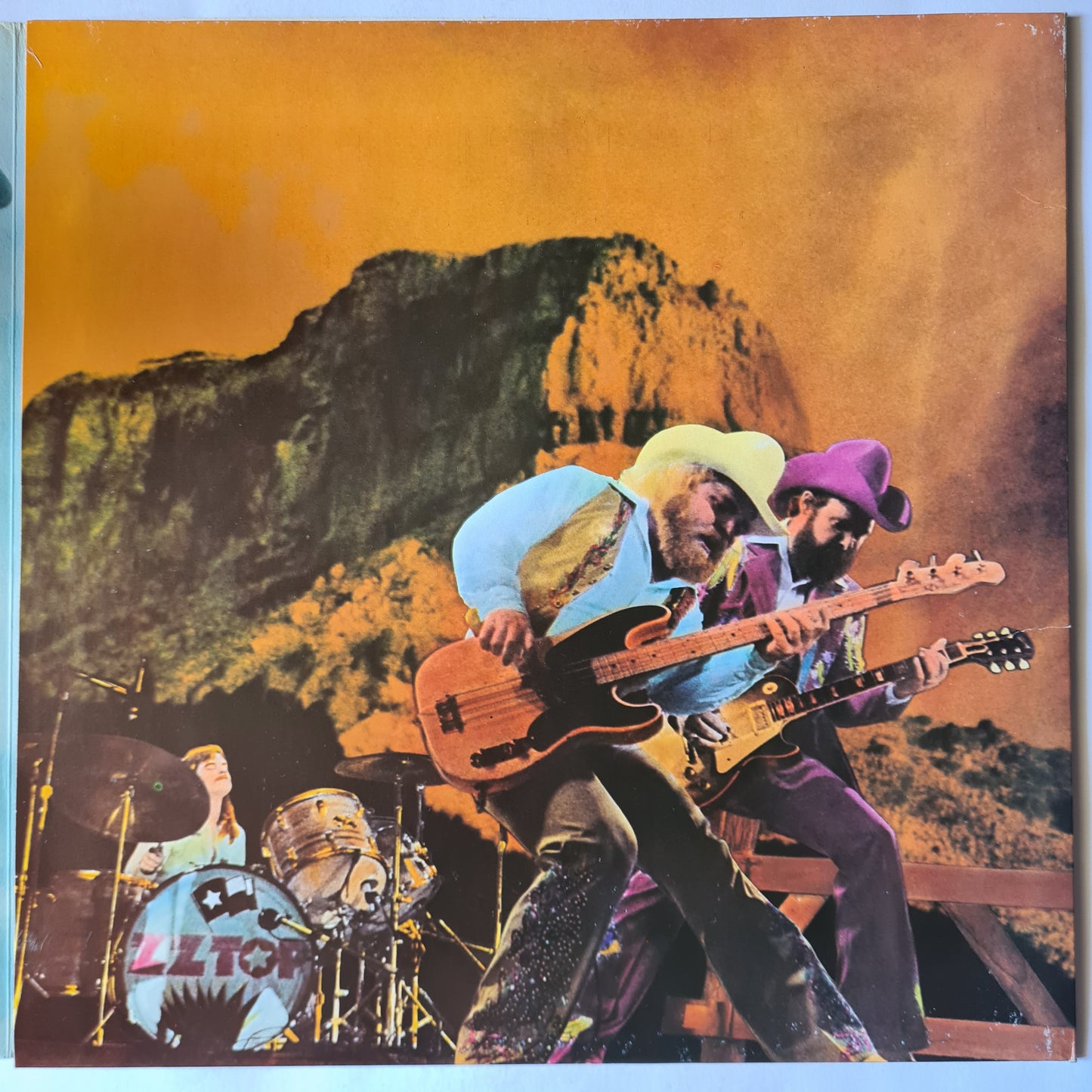 ZZ Top – Tejas - 1980 (European Pressing)- Vinyl Record LP (near mint) Tri Fold Cover - Sound Hound Records