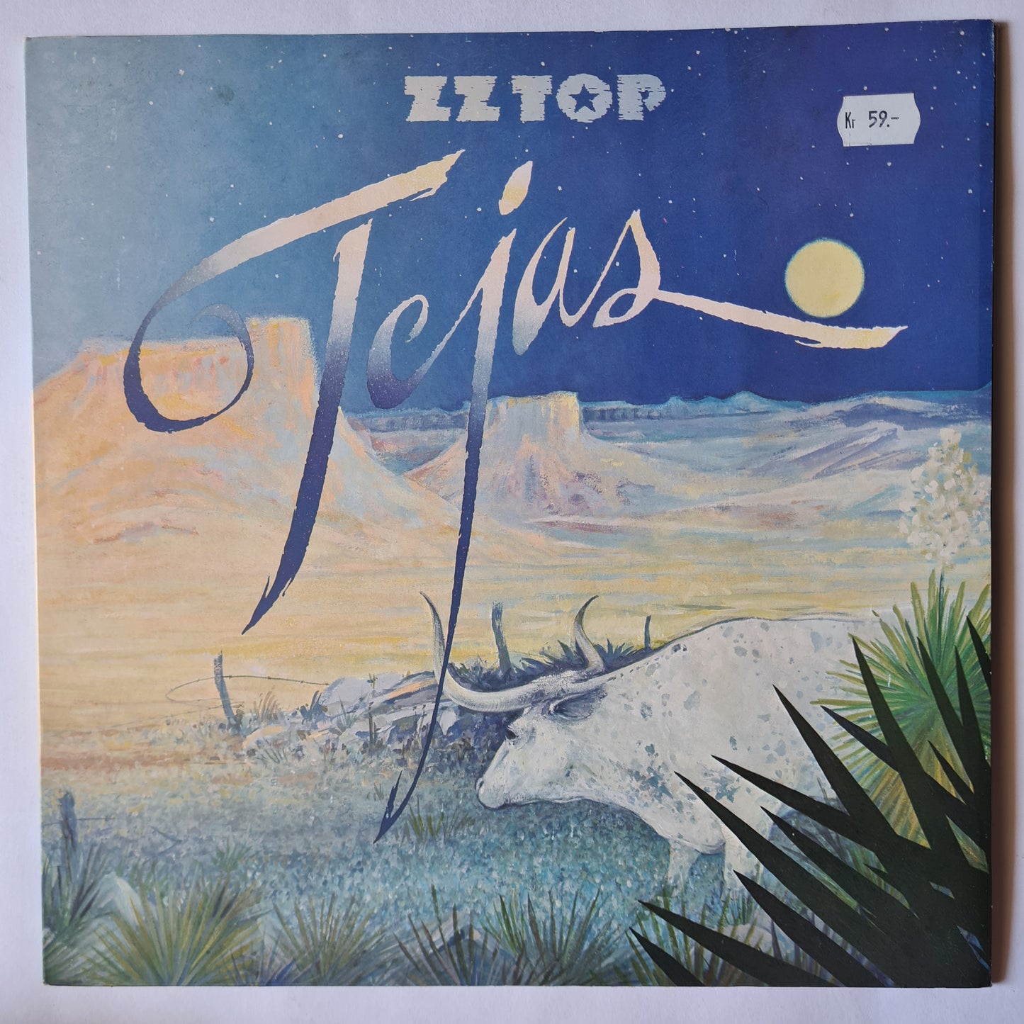 ZZ Top – Tejas - 1980 (European Pressing)- Vinyl Record LP (near mint) Tri Fold Cover - Sound Hound Records