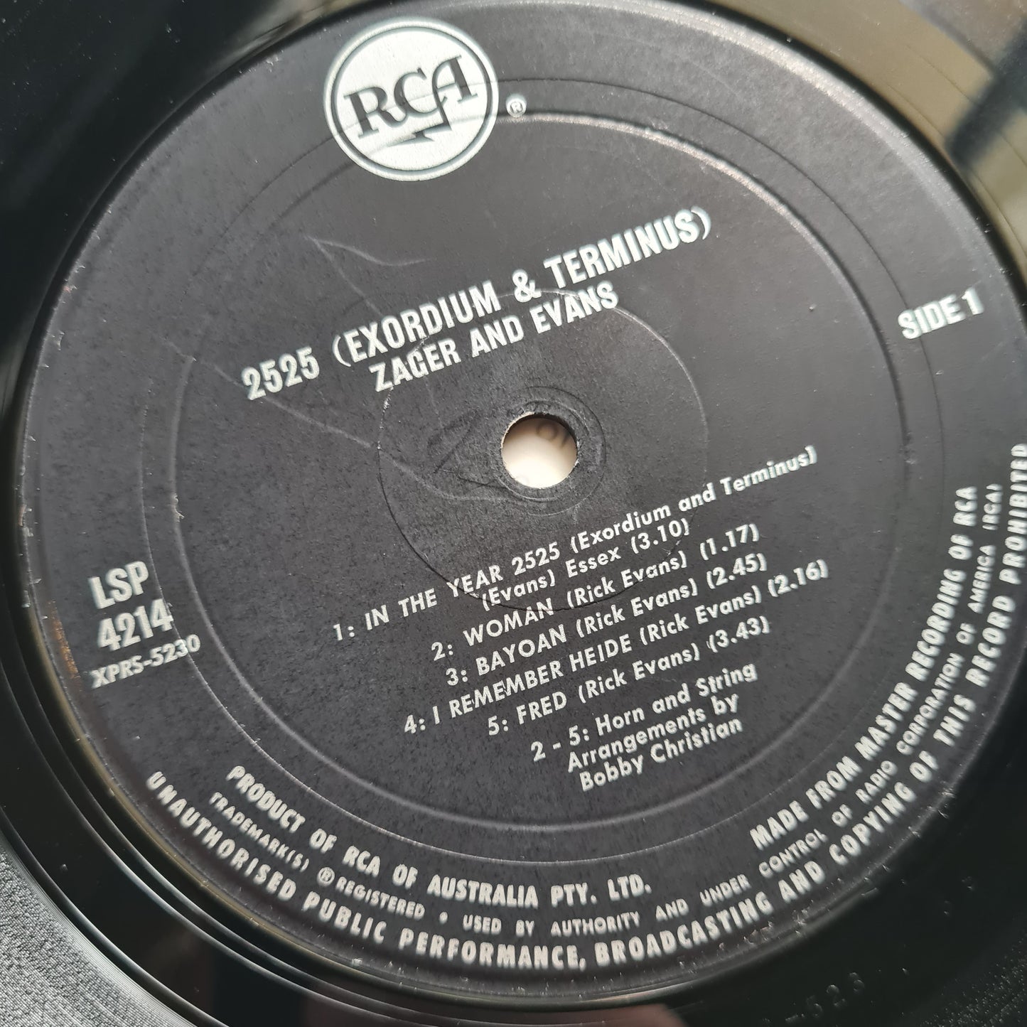 Zager & Evans – 2525 (Exordium & Terminus) - 1969 - Vinyl Record LP - Sound Hound Records
