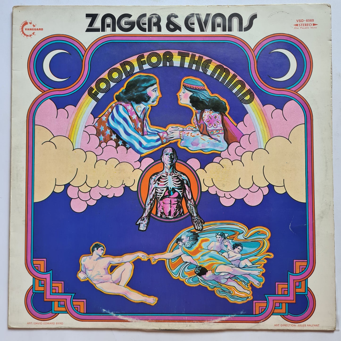 Zager & Evans – Food For The Mind - 1971 - Vinyl Record LP (near mint) *RARE* - Sound Hound Records