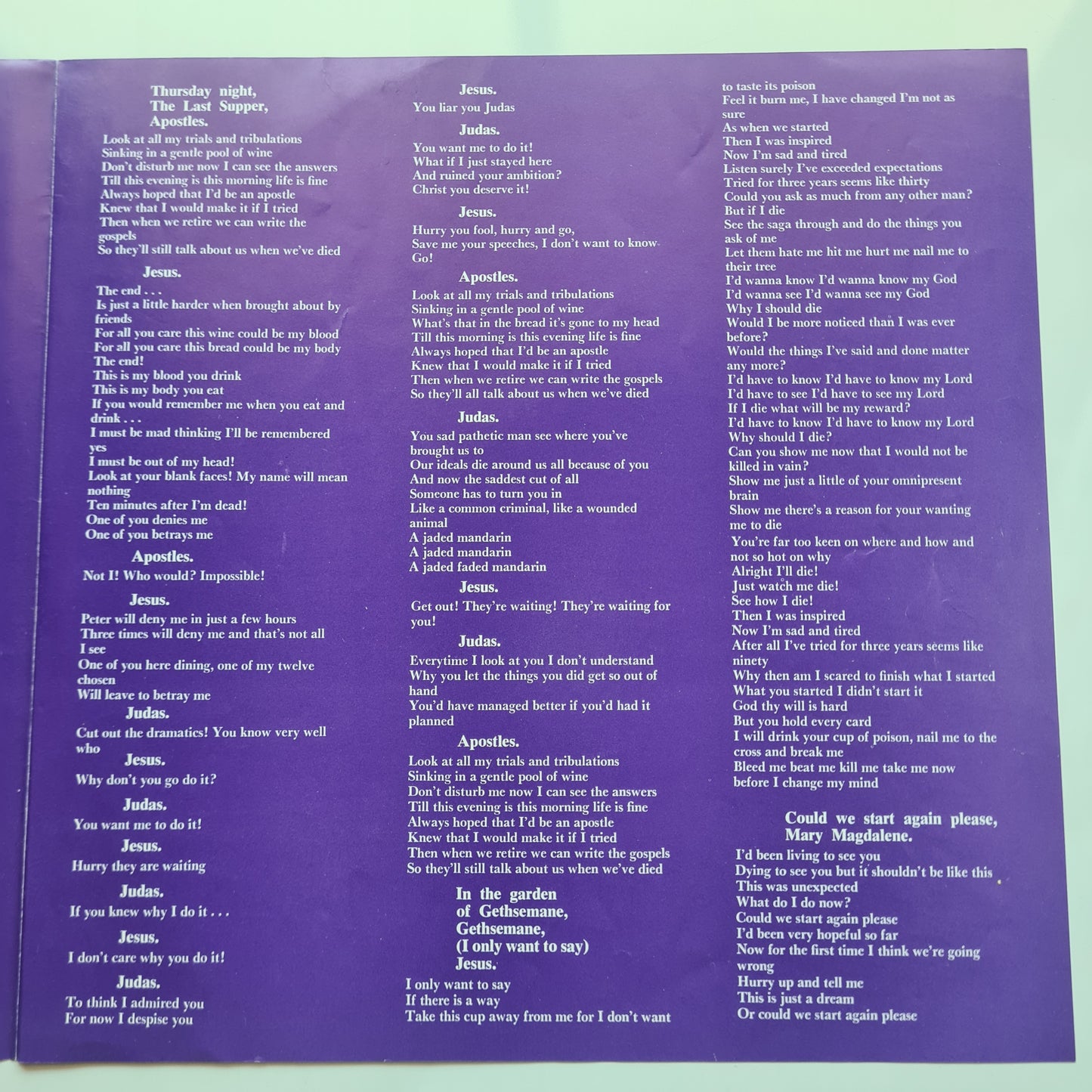 Various – Jesus Christ Superstar (Original Australian Cast Recording) - 1972 (1st Pressing) - Vinyl Record LP