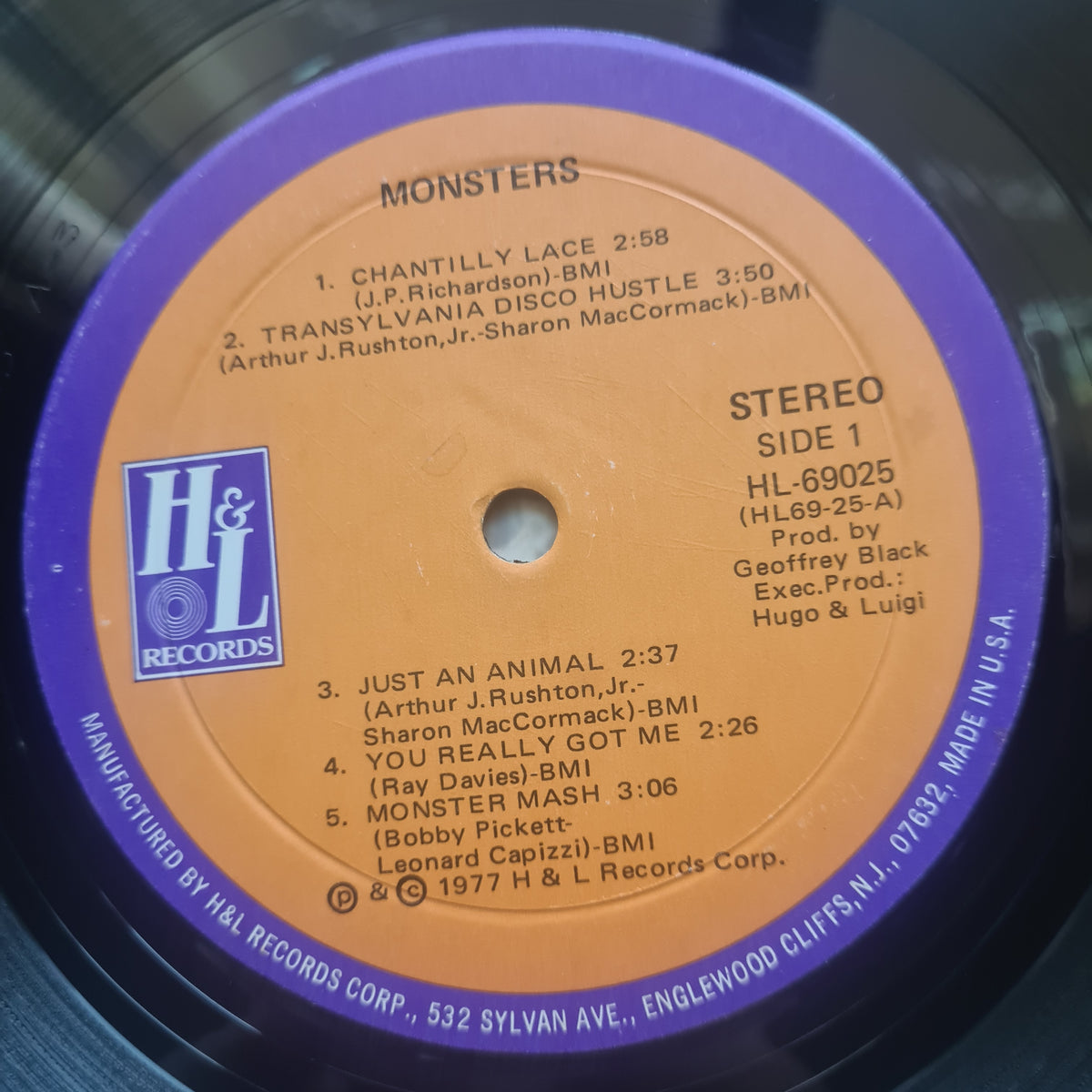 Monsters – Monsters - 1977 (USA Pressing) - Vinyl Record LP