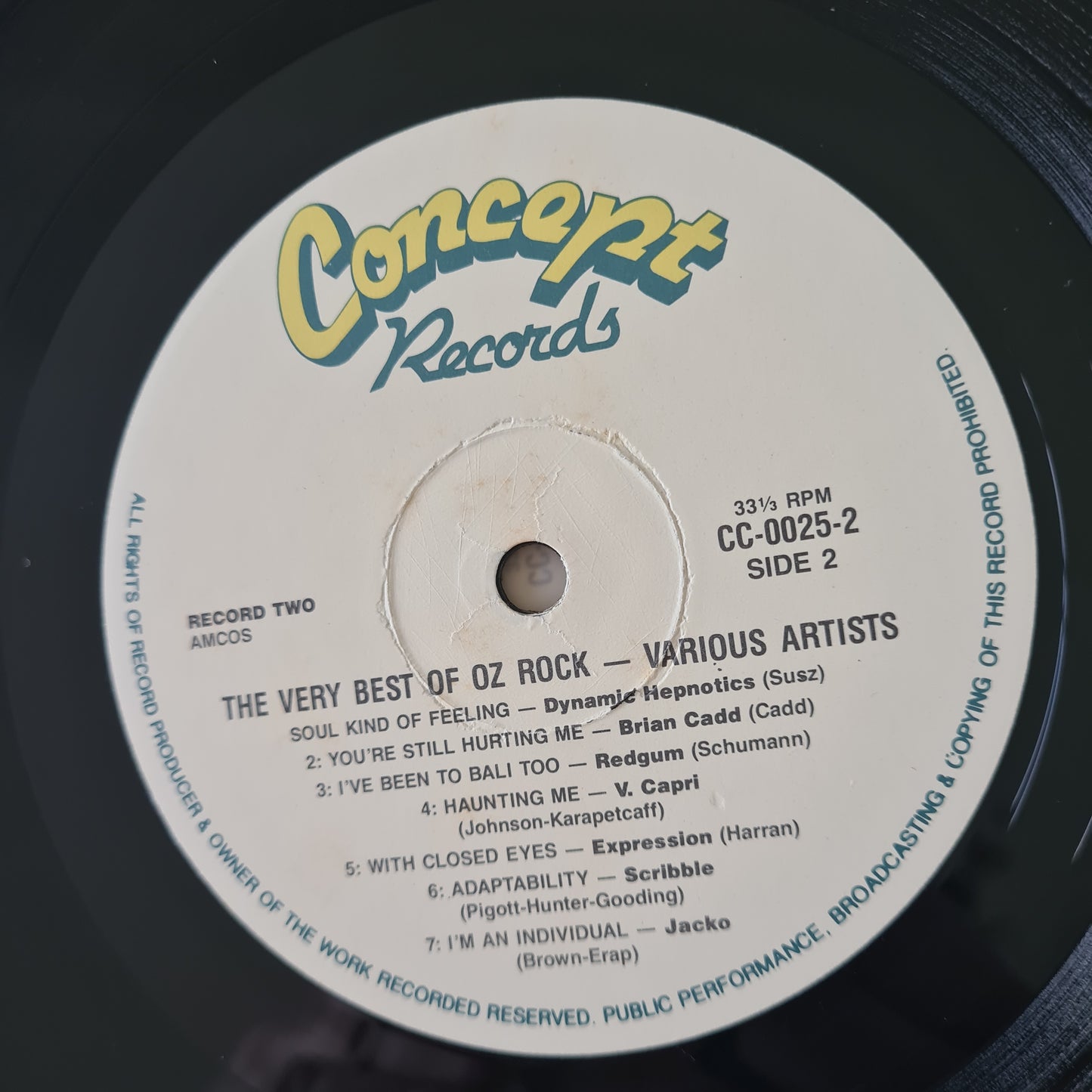 Various Artists – The Very Best Of Oz-Rock - 1986 (Australian Only Pressing) - Vinyl Record 2LP