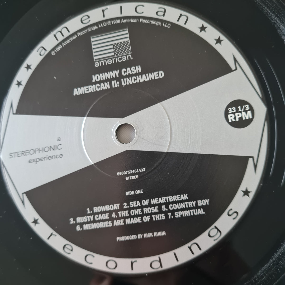 Johnny Cash – Unchained - 1996 (2020 European 180gram Pressing) - Vinyl Record LP