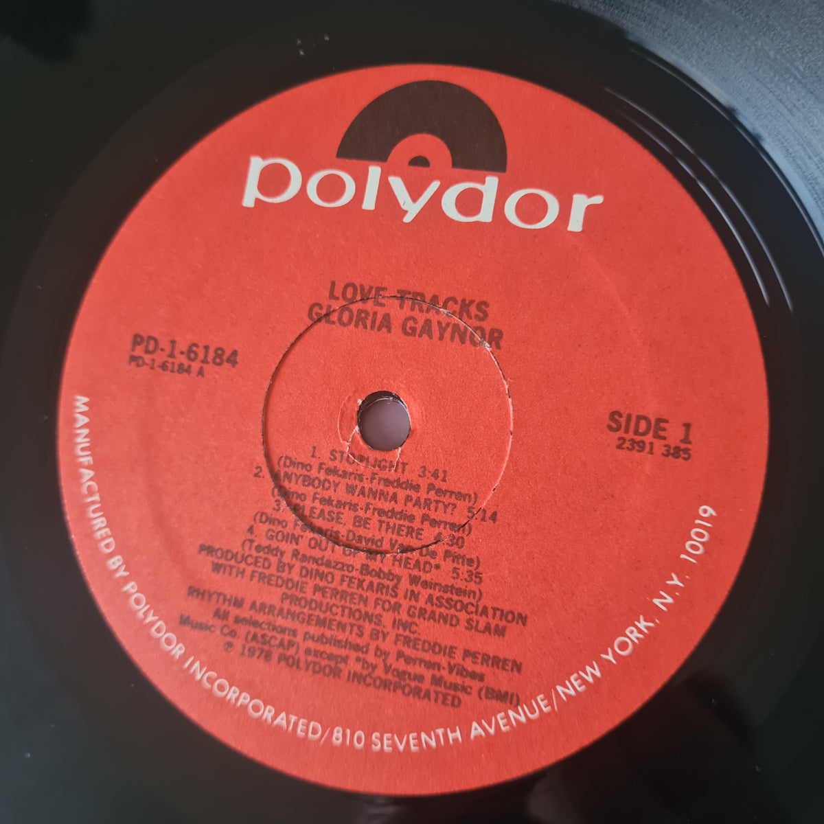 Gloria Gaynor - Love Tracks - 1978 (USA Pressing) - Vinyl Record LP
